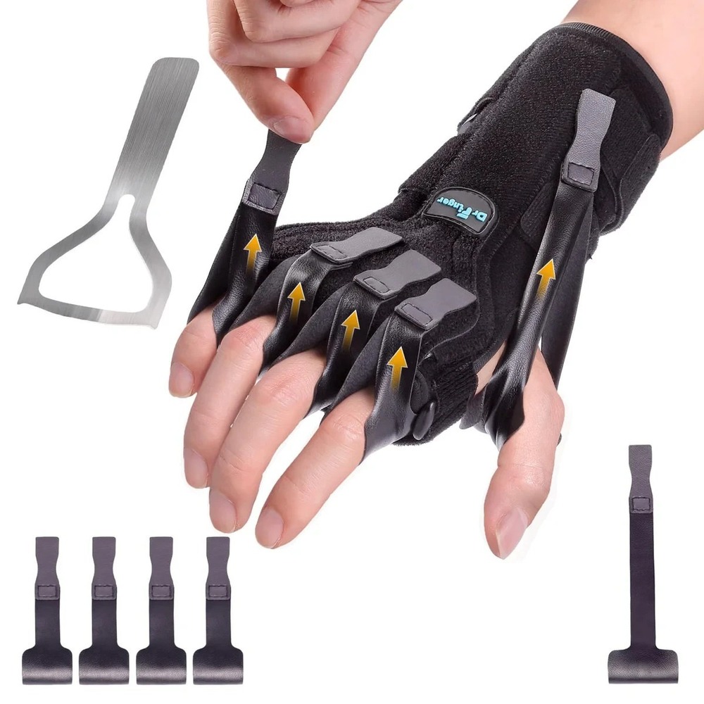Radial Nerve Palsy Brace Splint for Finger Extension Wrist Drop Crutch Palsy